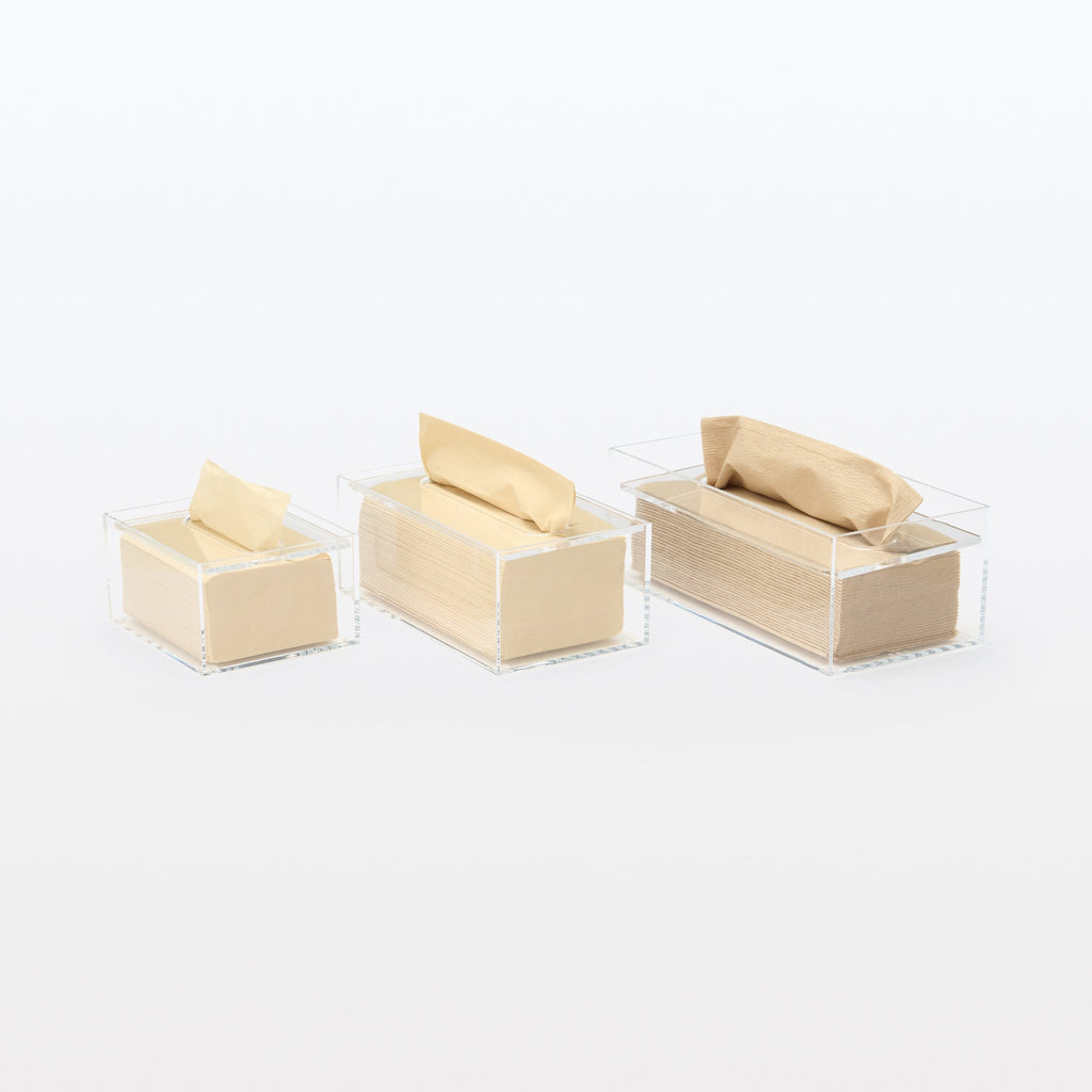Acrylic Tissue Holder for Tabletop Tissues
