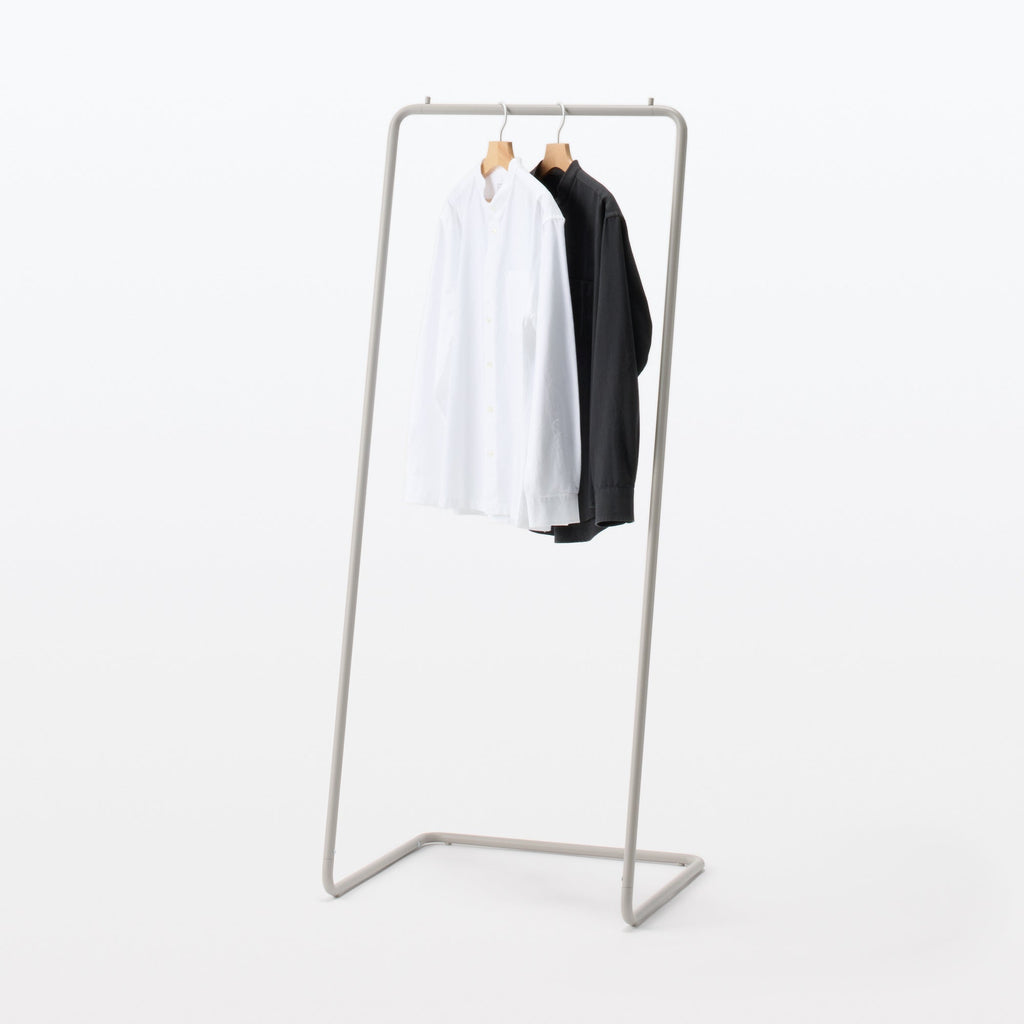 Steel Pipe Coat Rack - Warm Gray