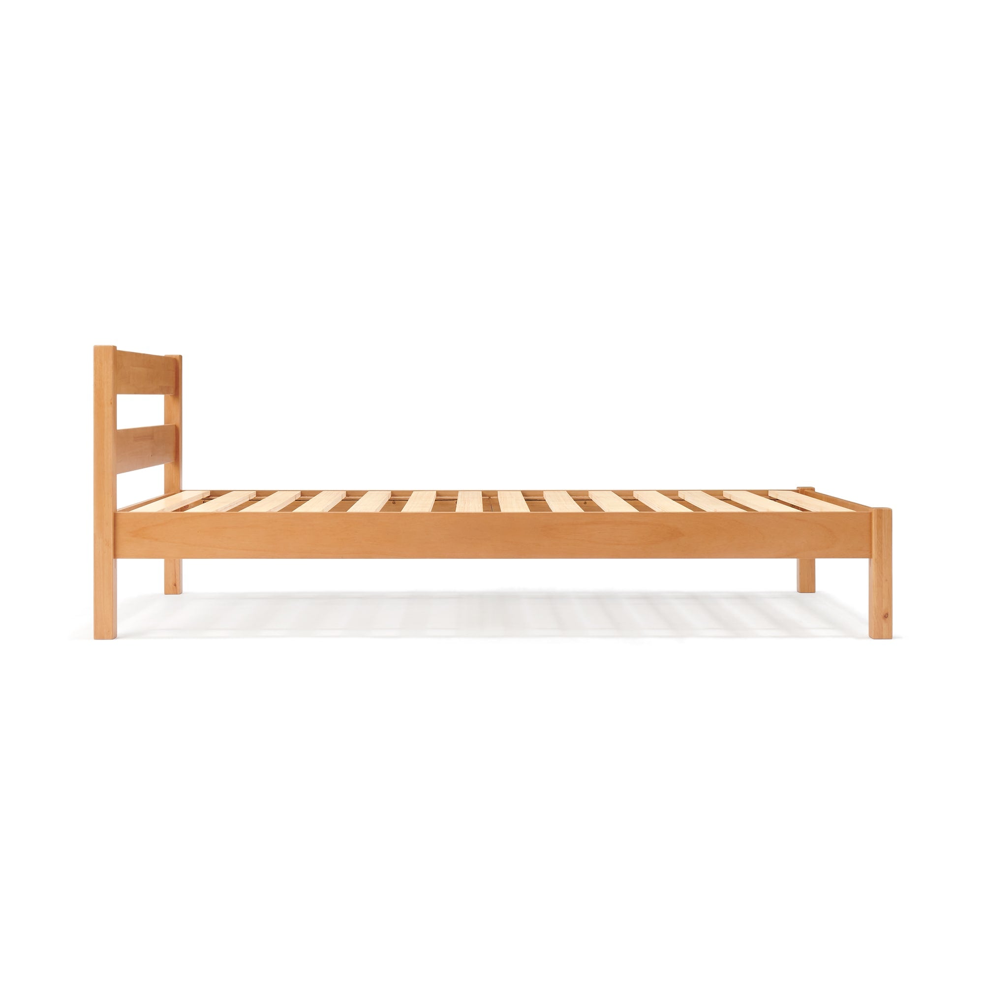 [HD] Rubberwood Wooden Bed - Double Main image