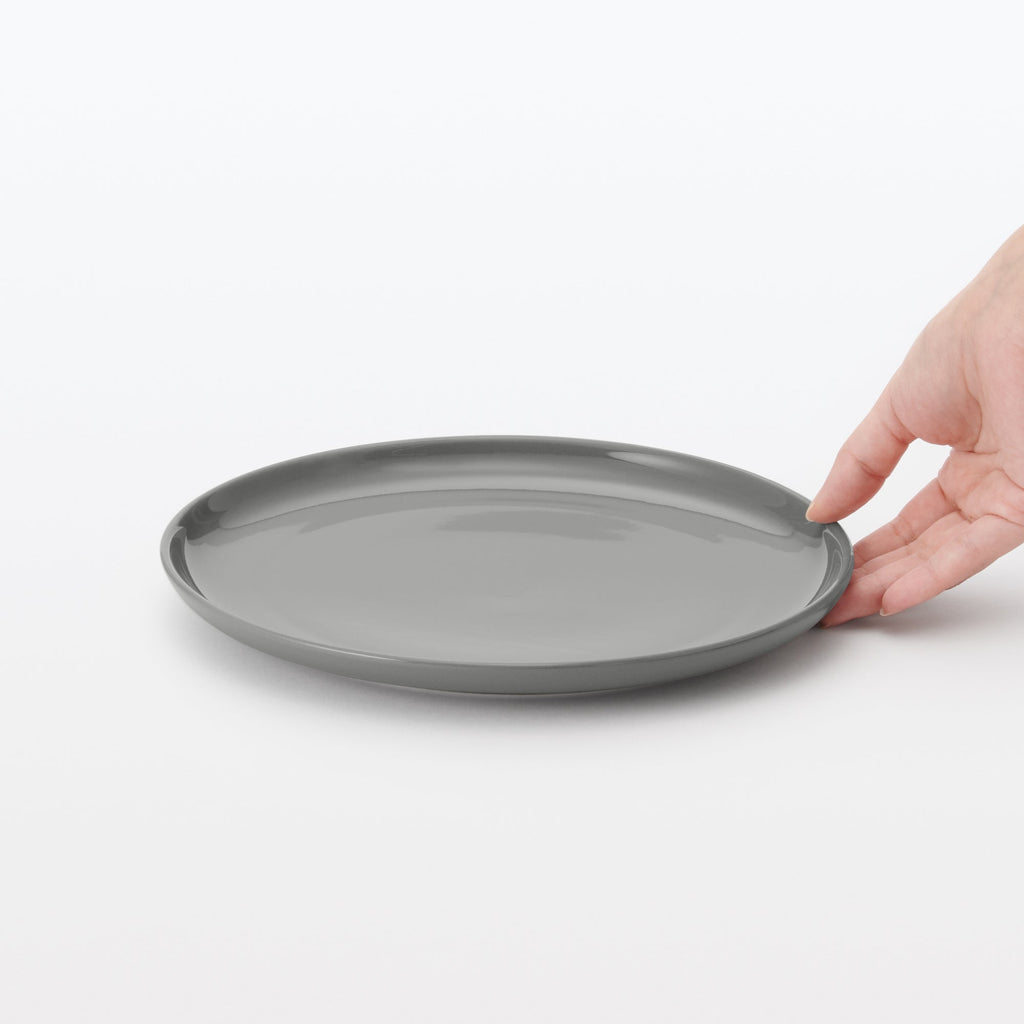 Everyday Tableware Lunch Plate - Gray
