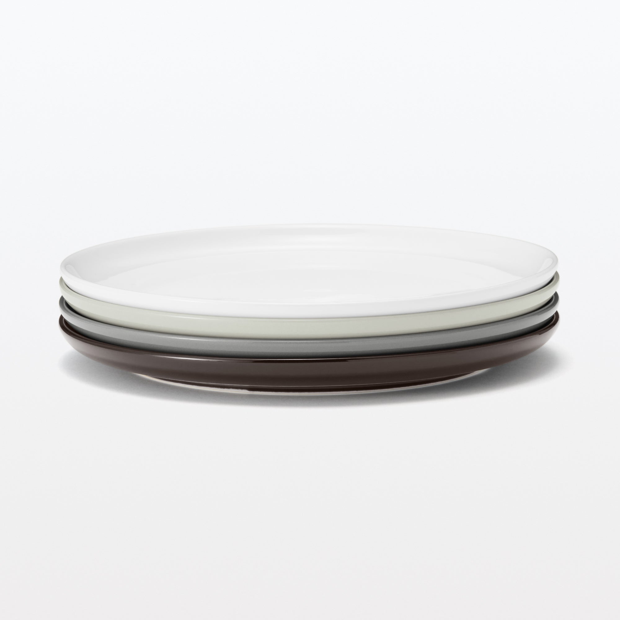 Everyday Tableware Lunch Plate - Gray