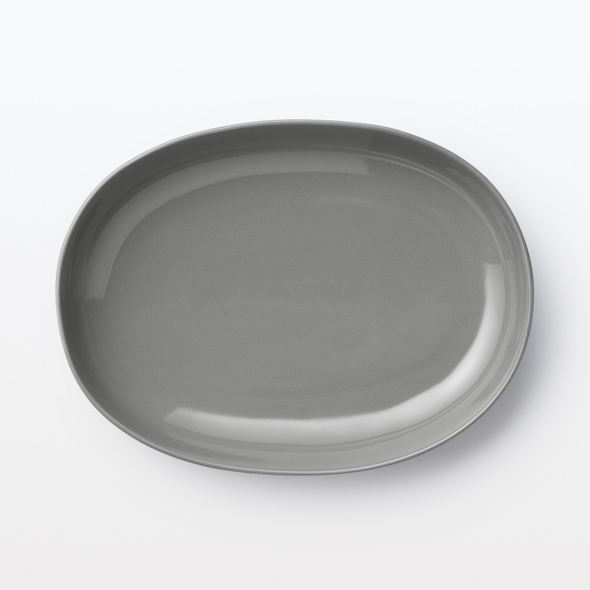 Everyday Tableware Oval Bowl - Gray