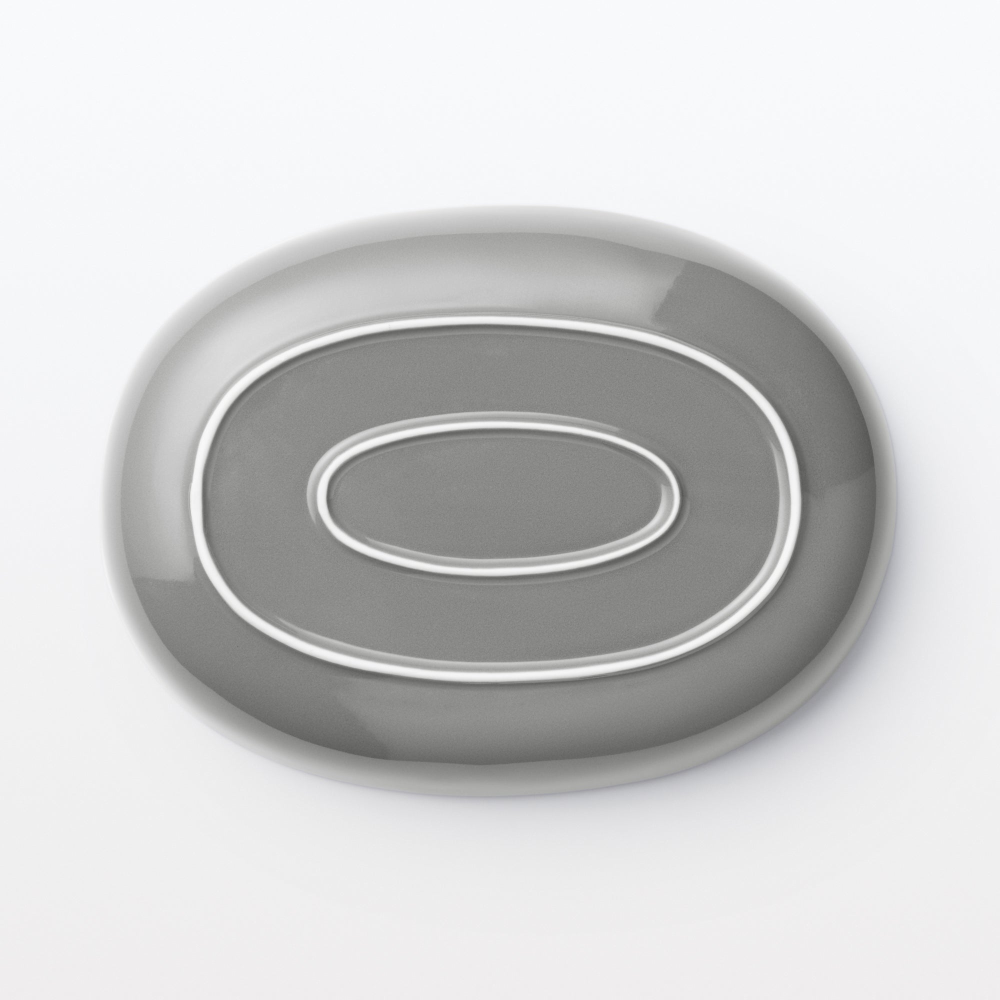 Everyday Tableware Oval Bowl - Gray