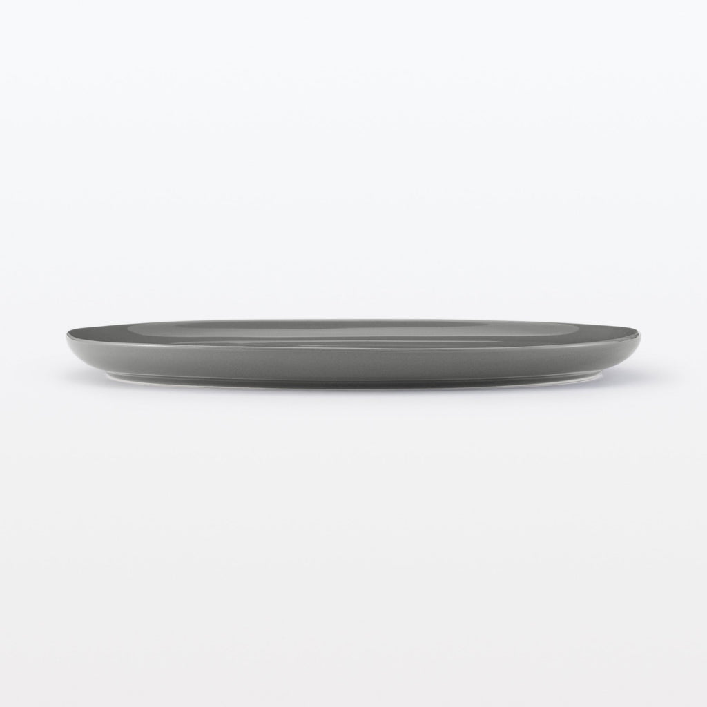 Everyday Tableware Oval Plate Large - Gray
