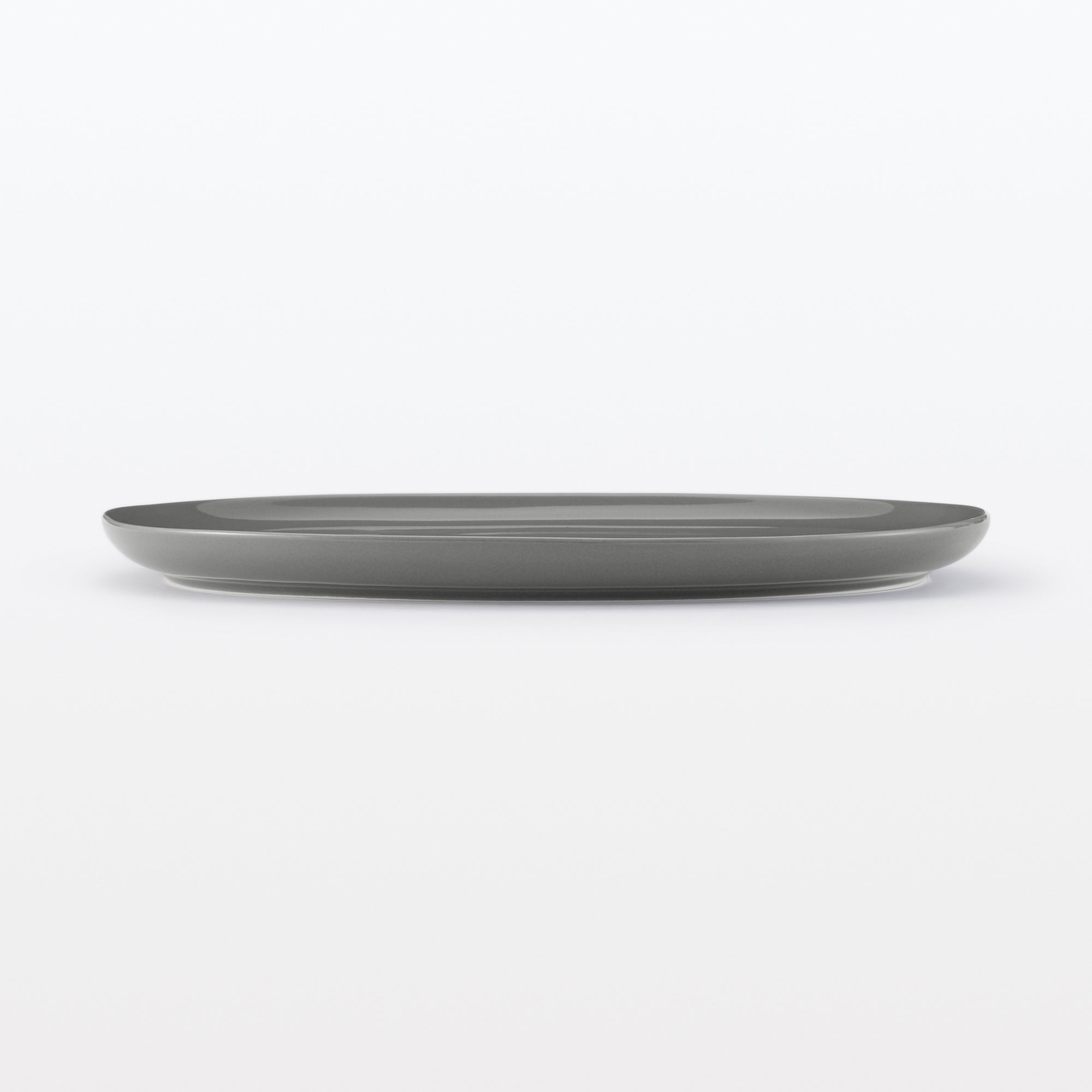 Everyday Tableware Oval Plate Large - Gray