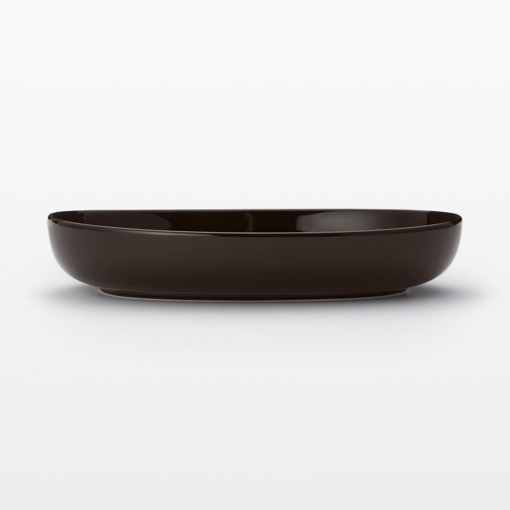 Everyday Tableware Oval Bowl - Dark Brown