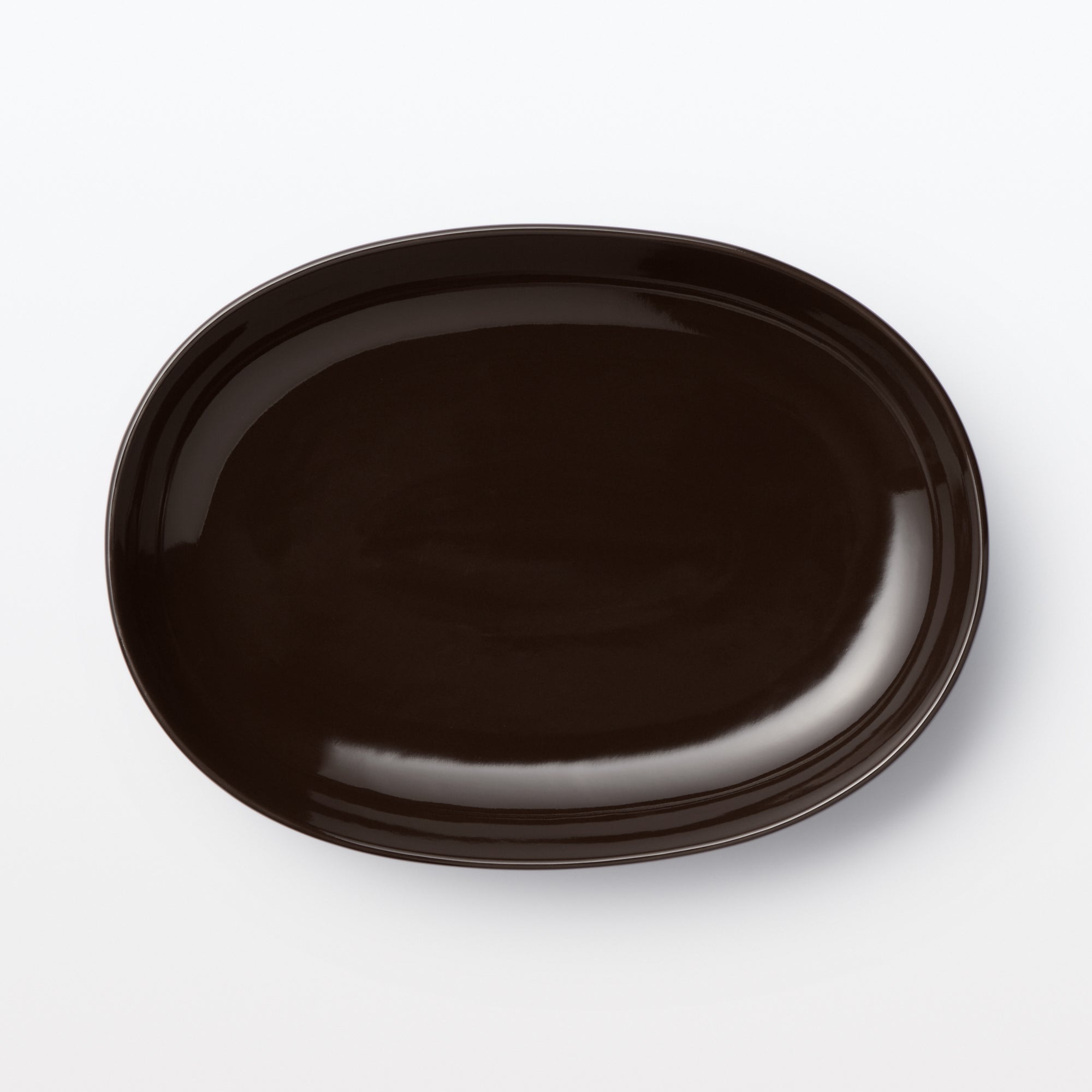 Everyday Tableware Oval Bowl - Dark Brown
