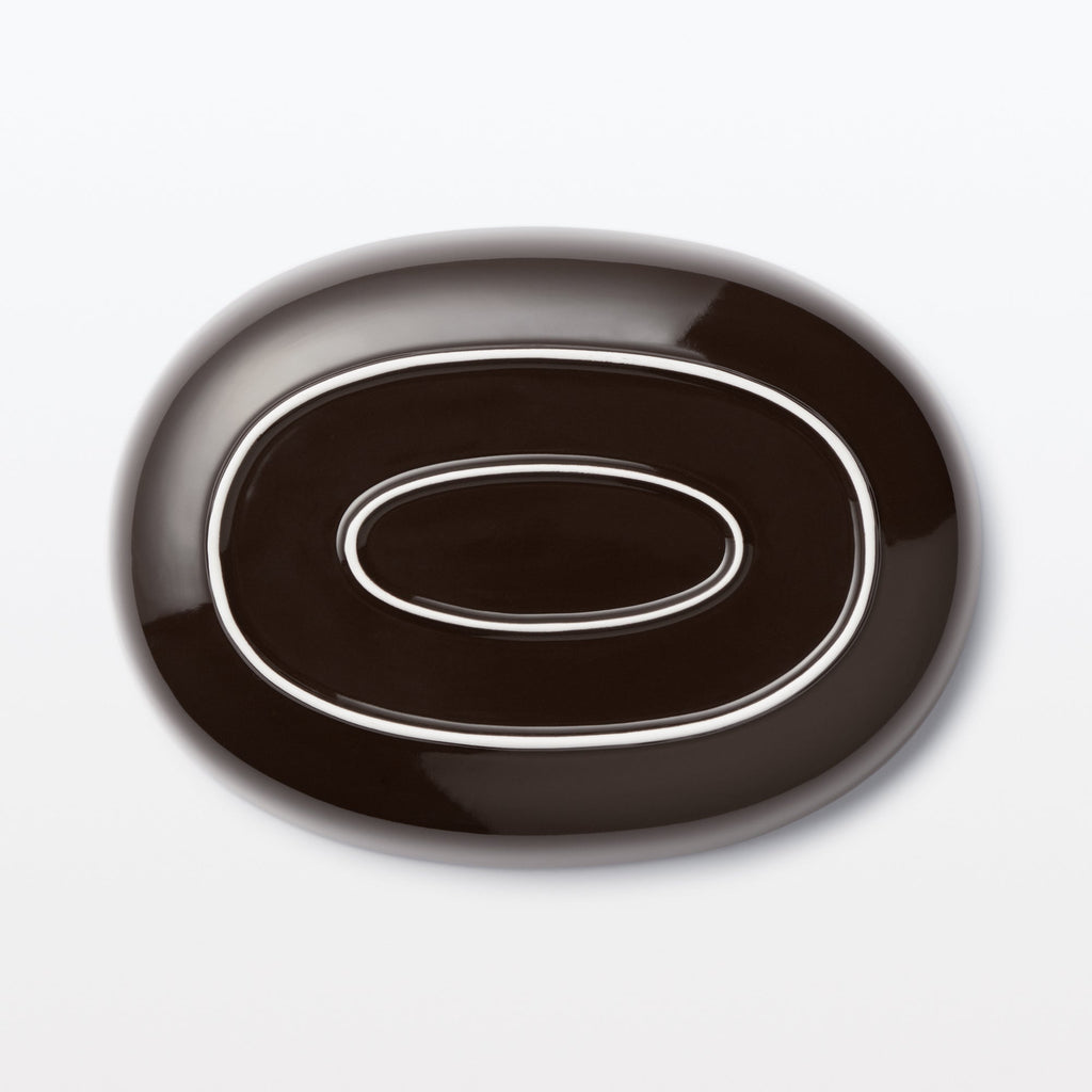 Everyday Tableware Oval Bowl - Dark Brown