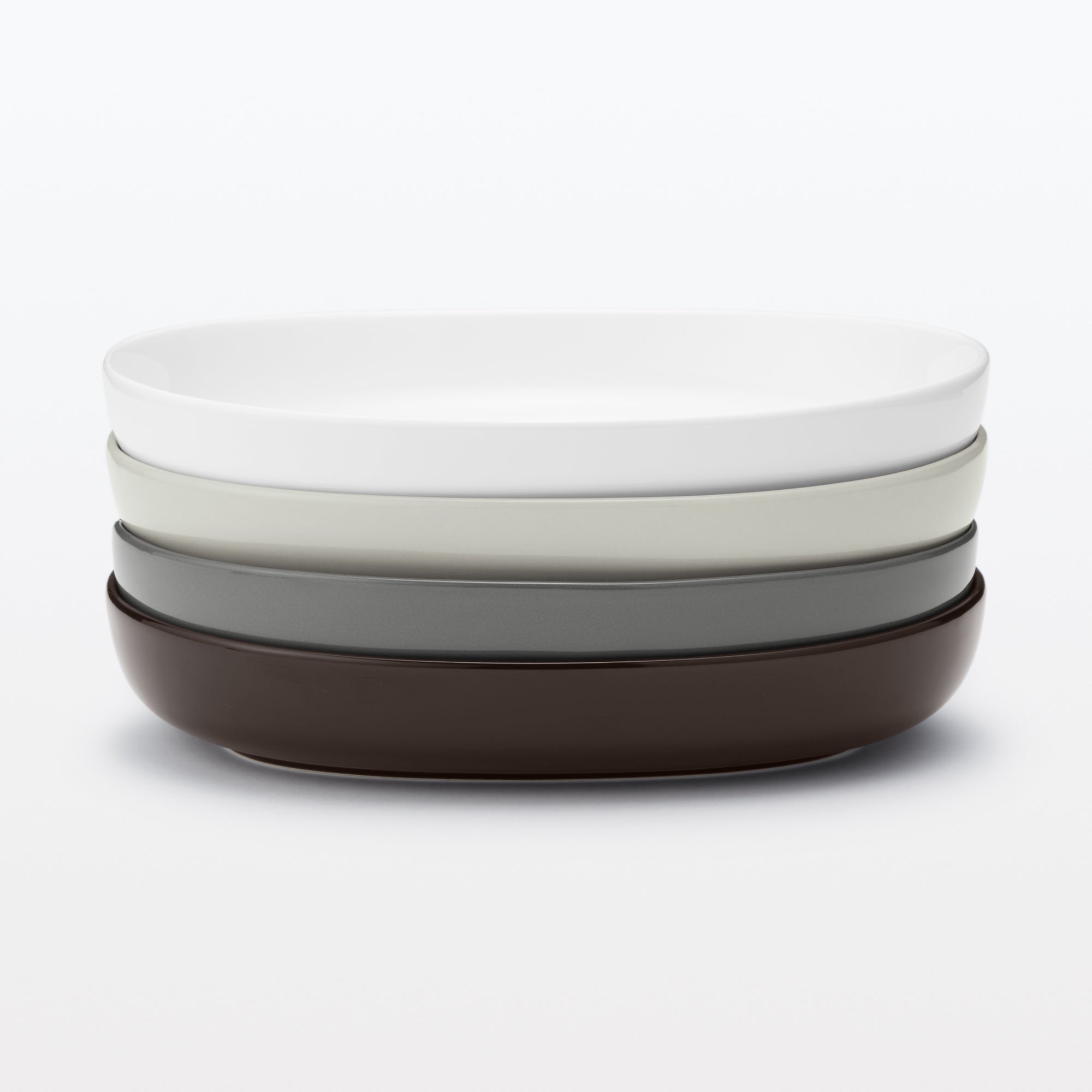 Everyday Tableware Oval Bowl - Dark Brown