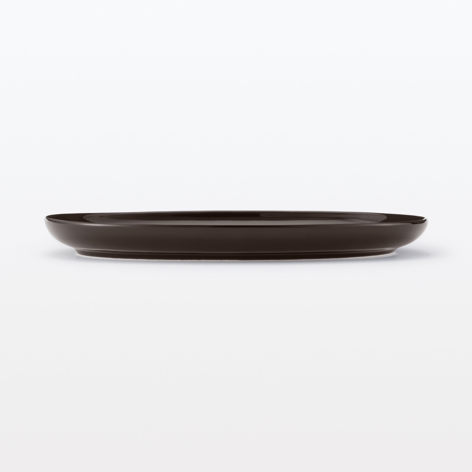 Everyday Tableware Oval Plate Small - Dark Brown