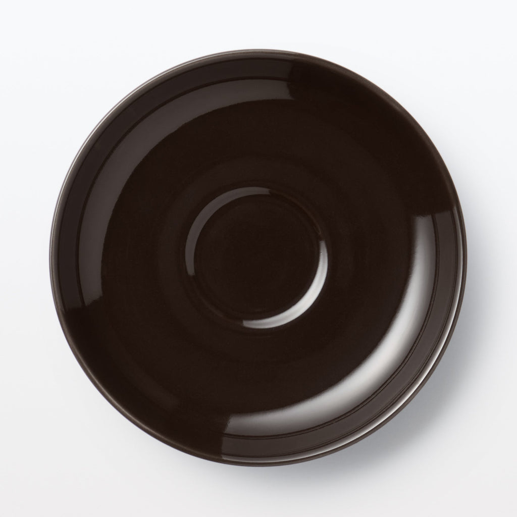 Everyday Tableware Demitasse Saucer - Dark Brown