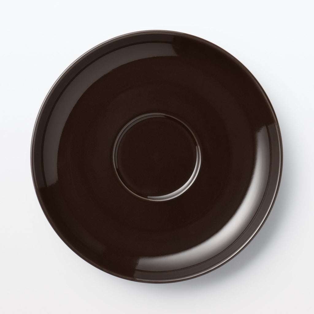 Everyday Tableware Tea Saucer - Dark Brown