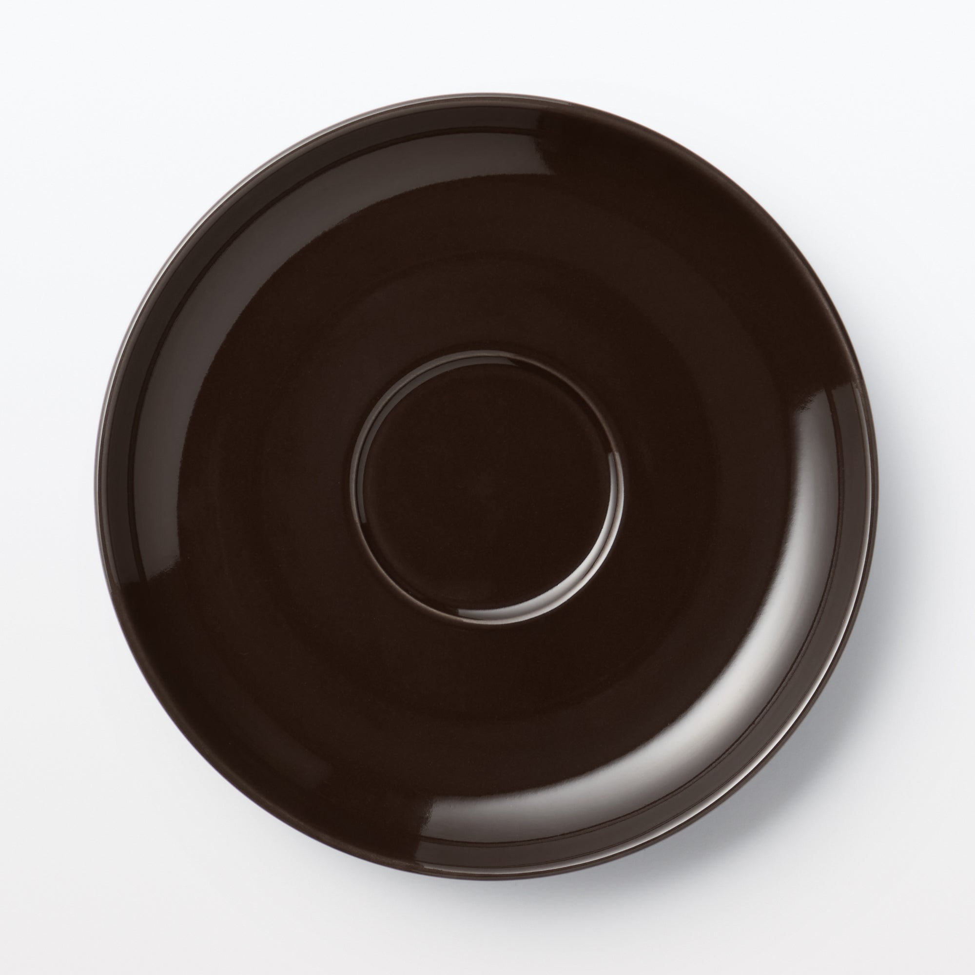 Everyday Tableware Tea Saucer - Dark Brown