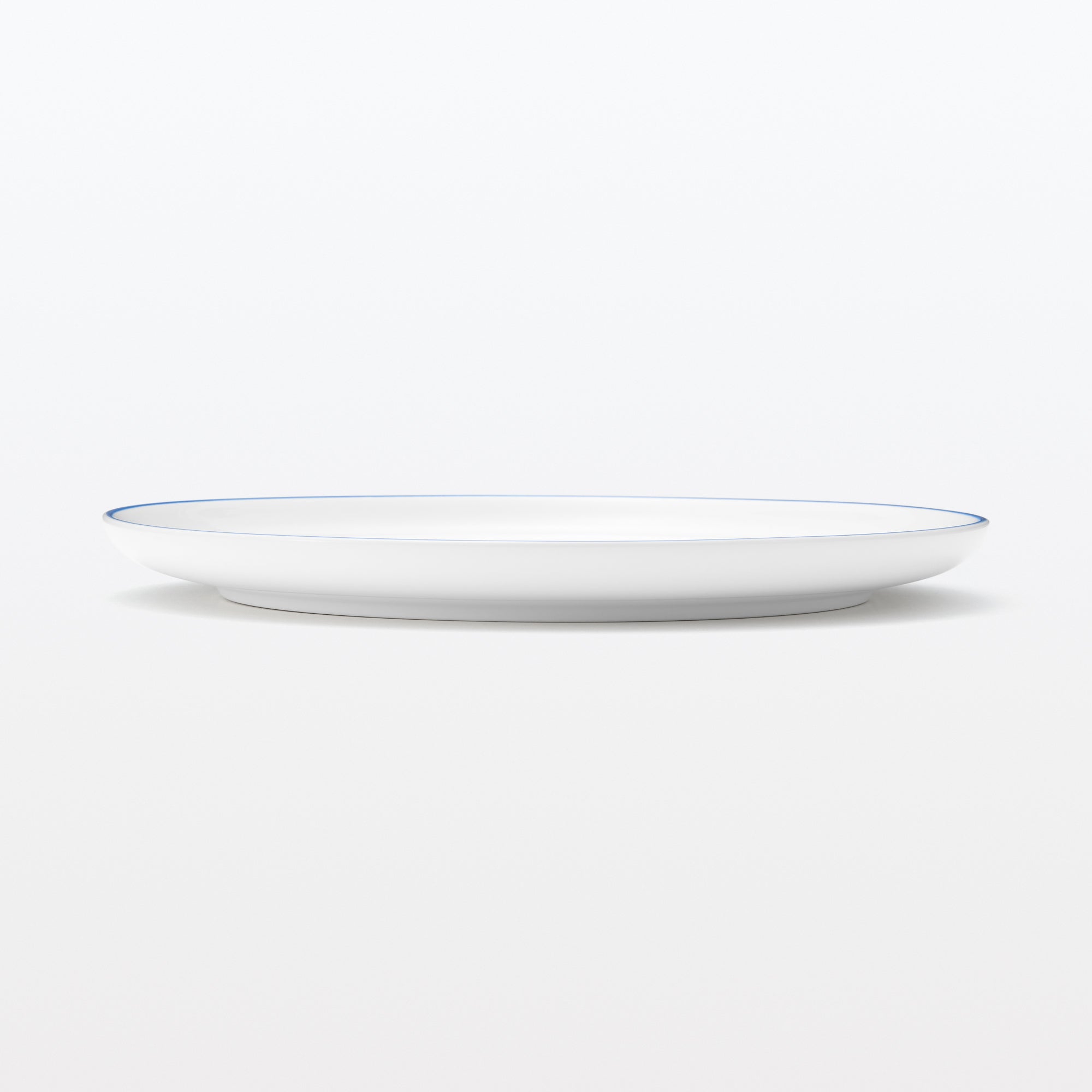Everyday Tableware Lunch Plate - Blue Stripe