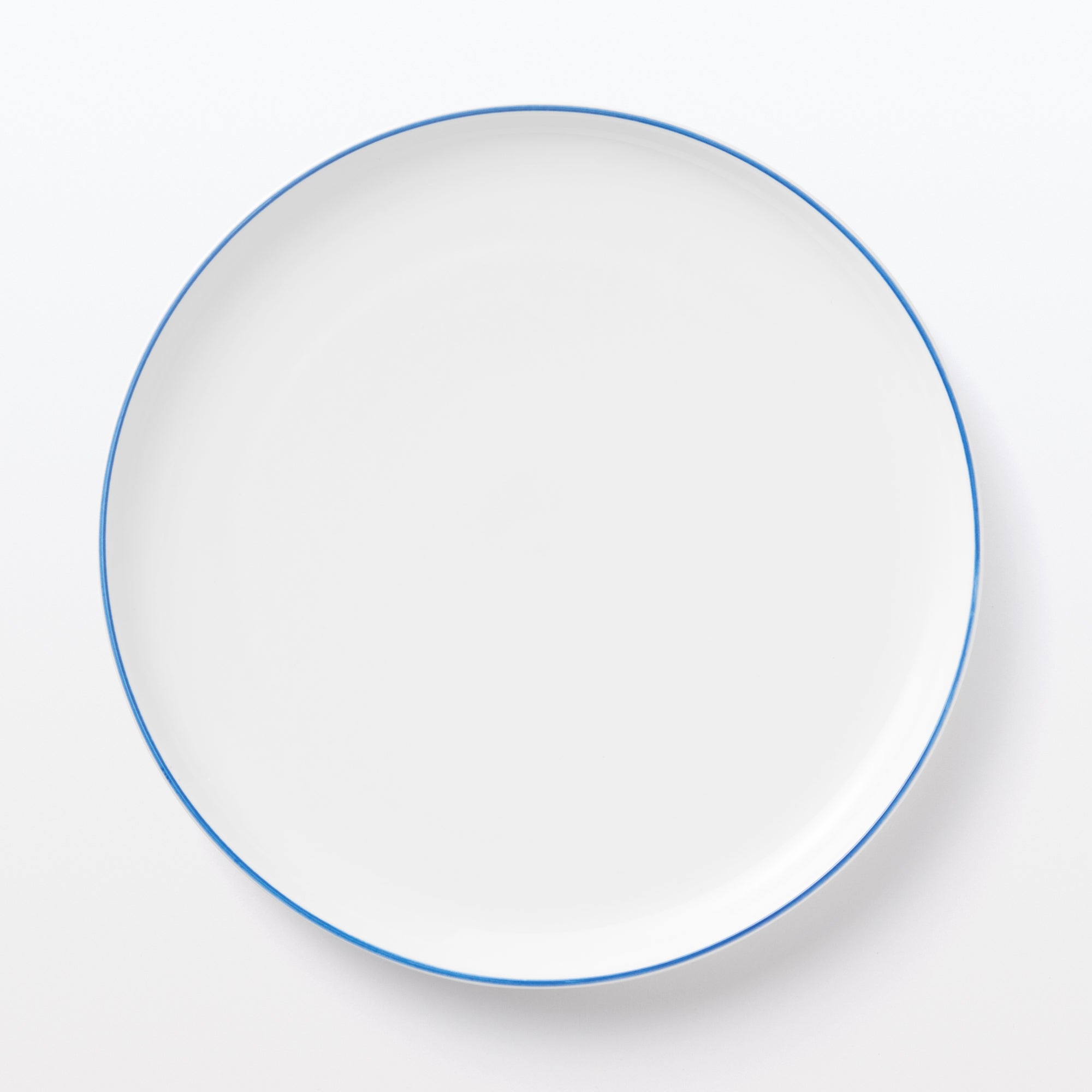Everyday Tableware Lunch Plate - Blue Stripe