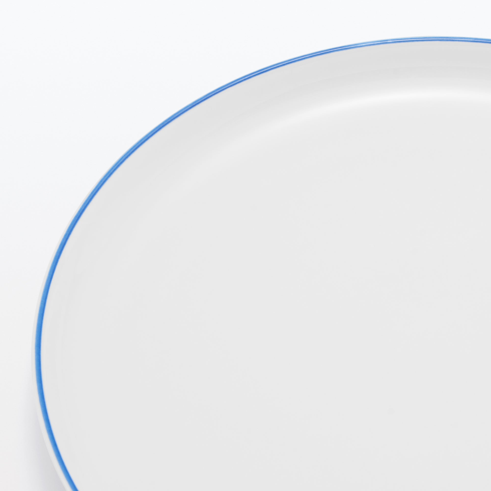 Everyday Tableware Lunch Plate - Blue Stripe