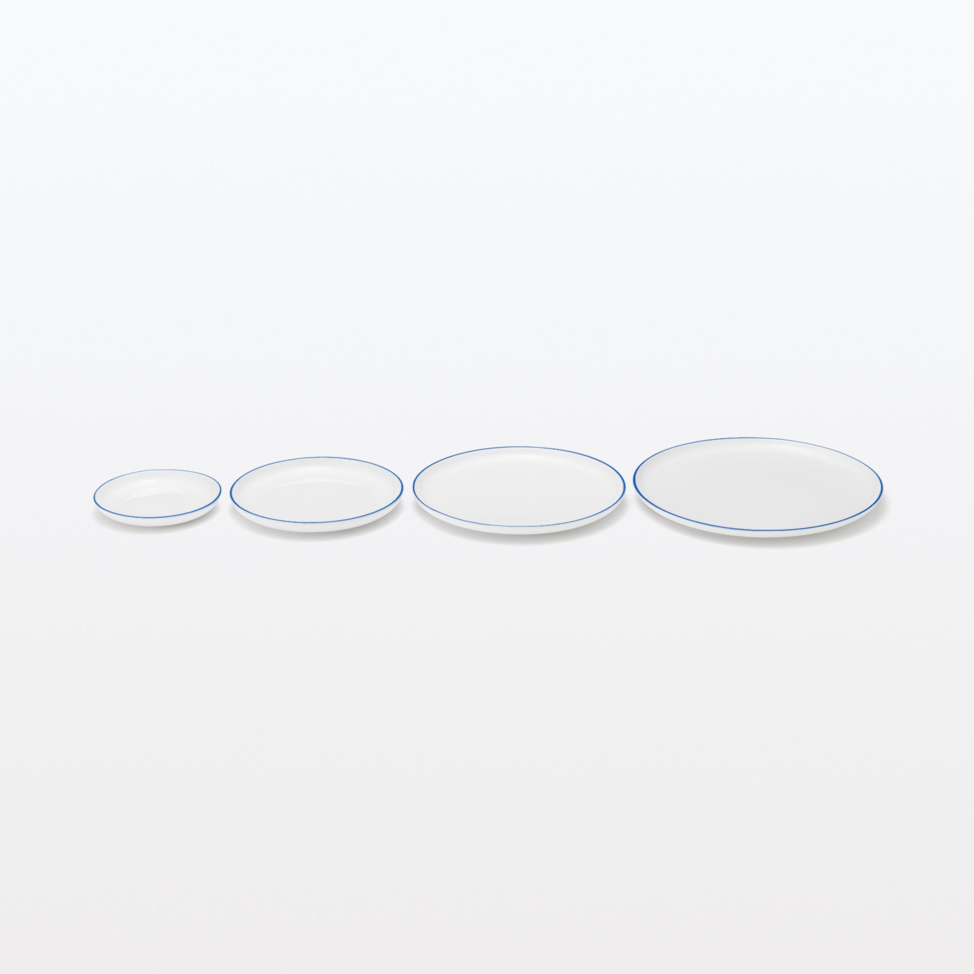 Everyday Tableware Dinner Plate - Blue Stripe