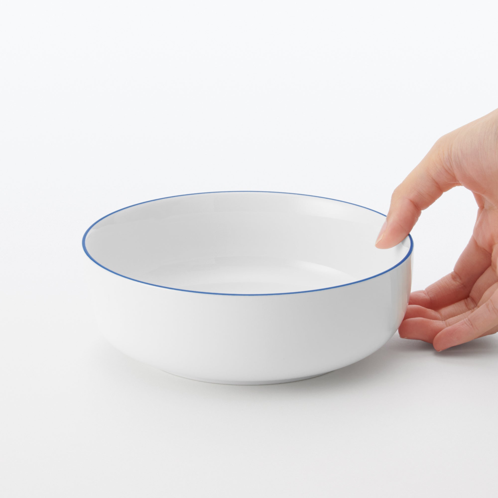 Everyday Tableware Bowl Medium - Blue Stripe