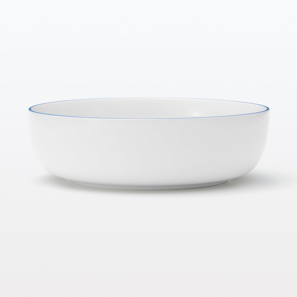 Everyday Tableware Bowl Large - Blue Stripe