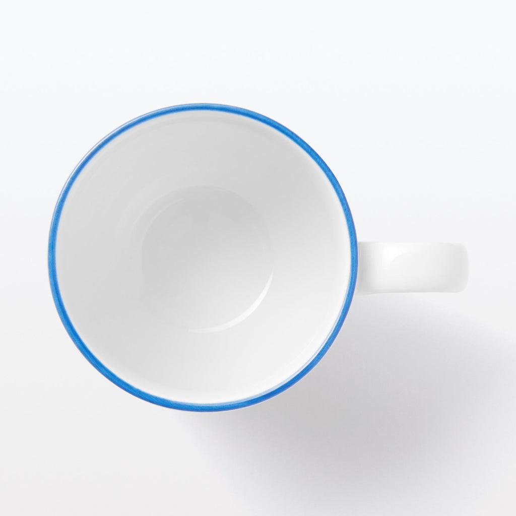 Everyday Tableware Demitasse Cup - Blue Stripe