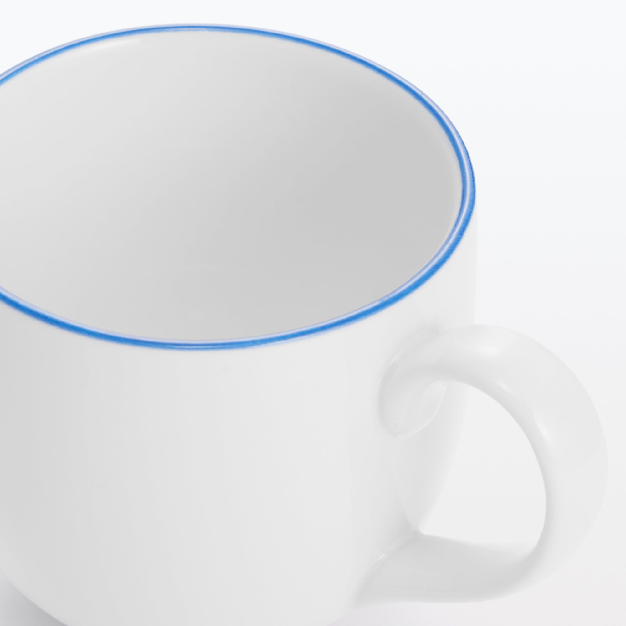 Everyday Tableware Demitasse Cup - Blue Stripe