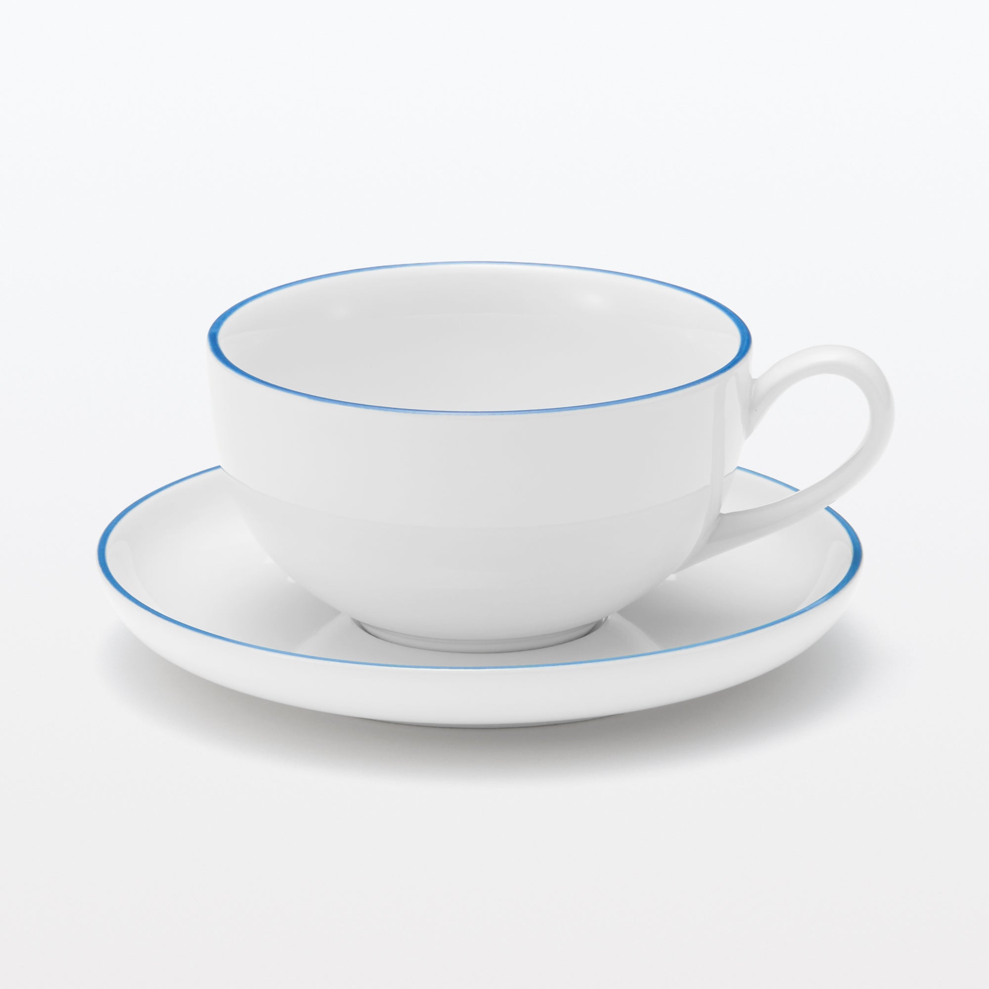 Everyday Tableware Teacup - Blue Stripe
