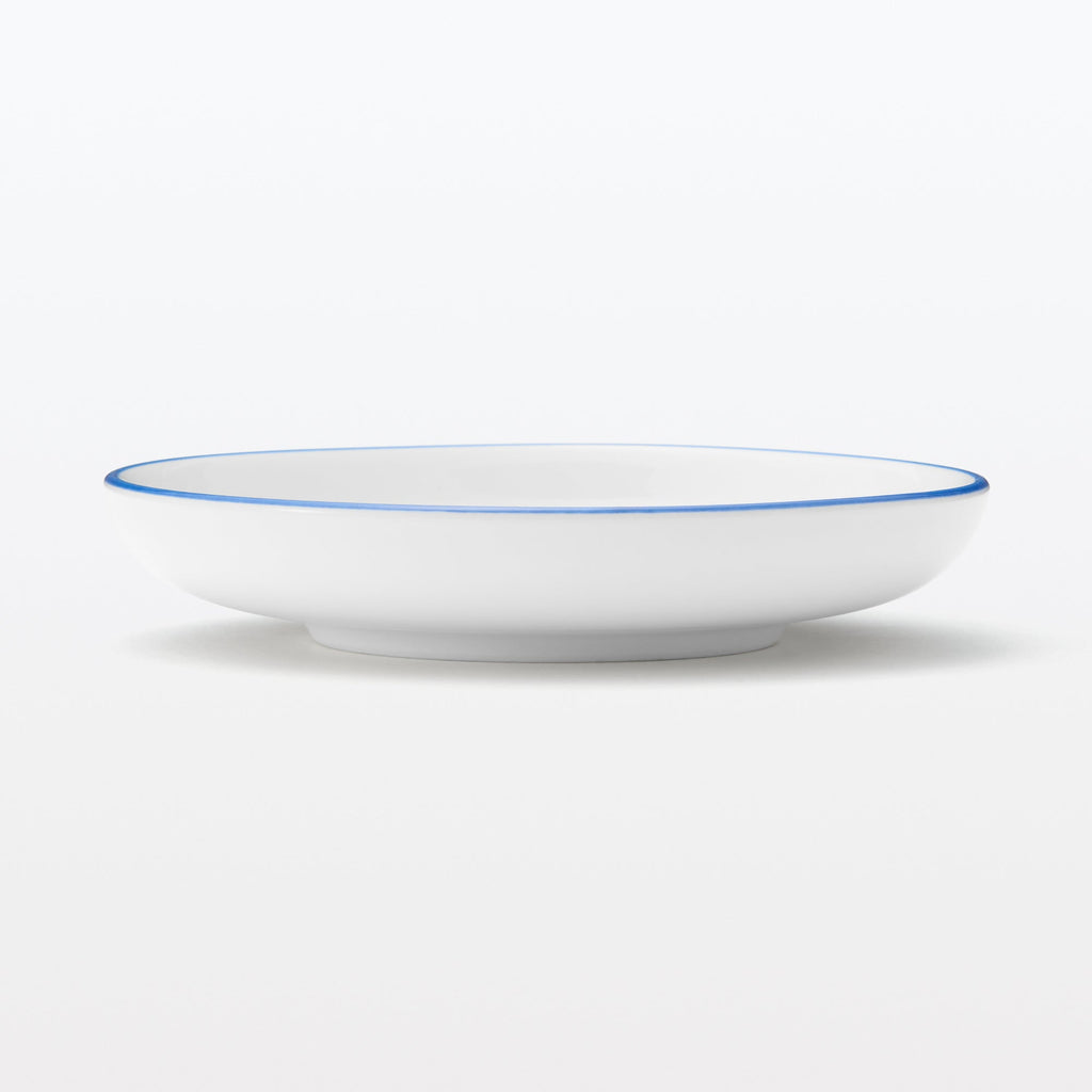 Everyday Tableware Demitasse Saucer - Blue Stripe