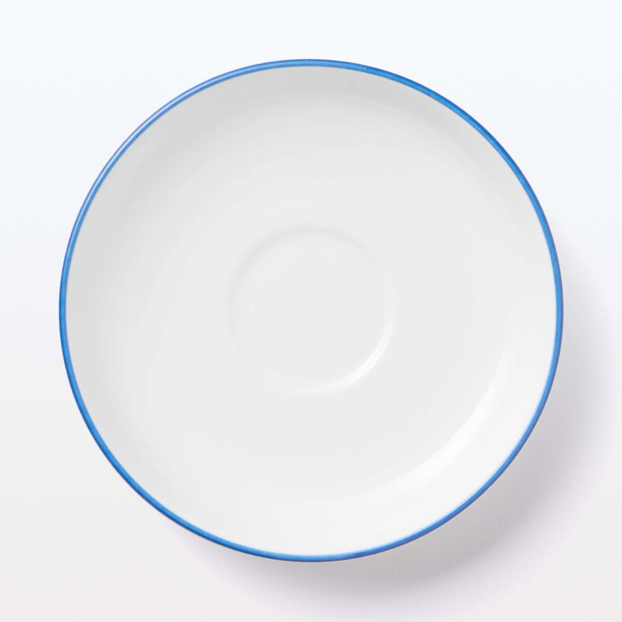 Everyday Tableware Demitasse Saucer - Blue Stripe