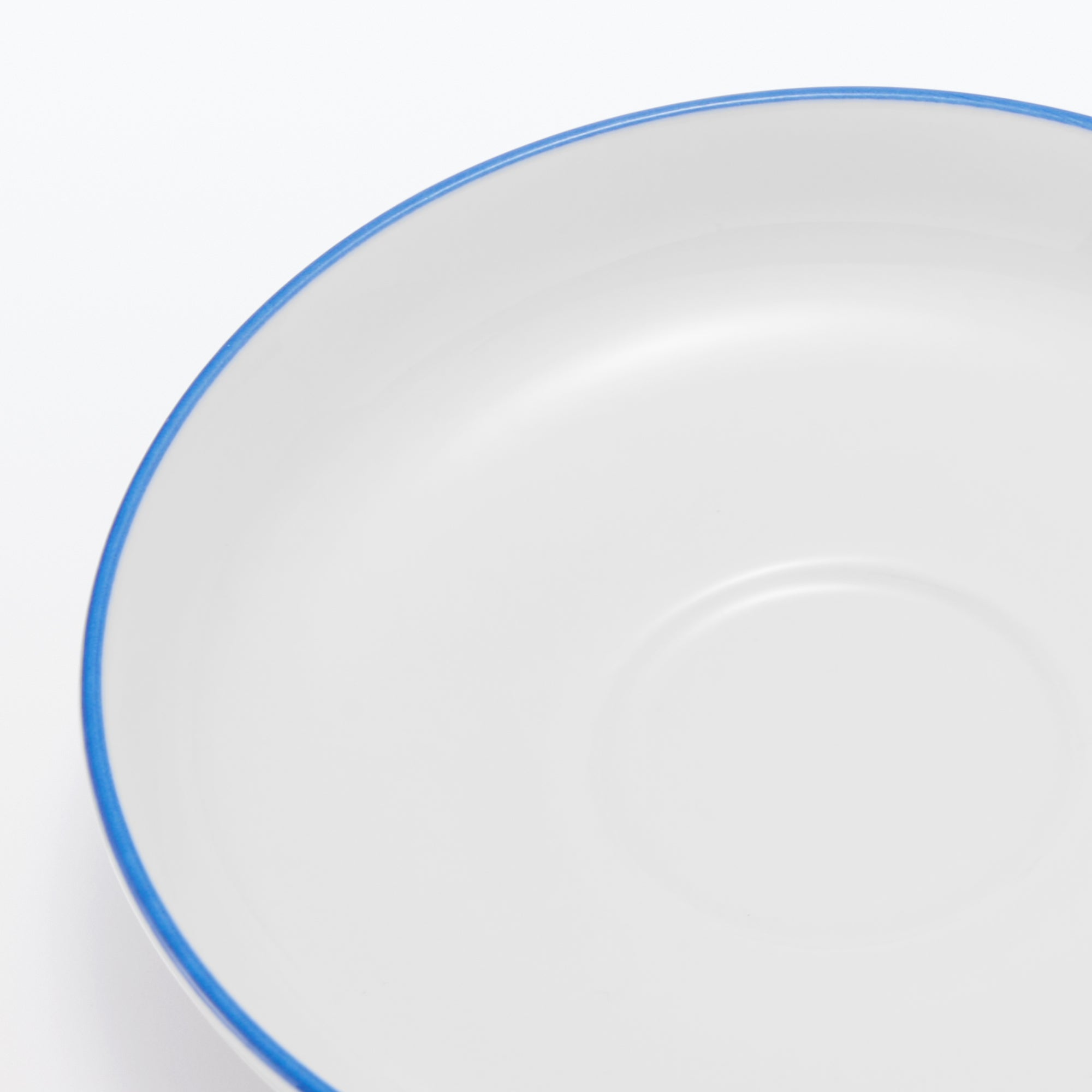 Everyday Tableware Demitasse Saucer - Blue Stripe