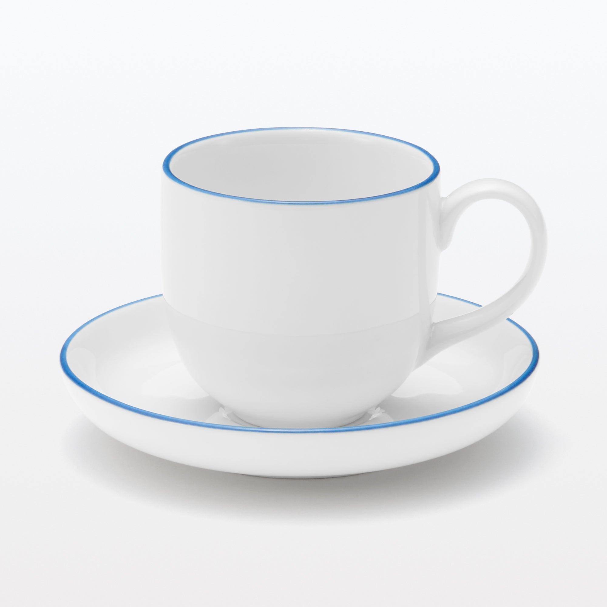 Everyday Tableware Demitasse Saucer - Blue Stripe