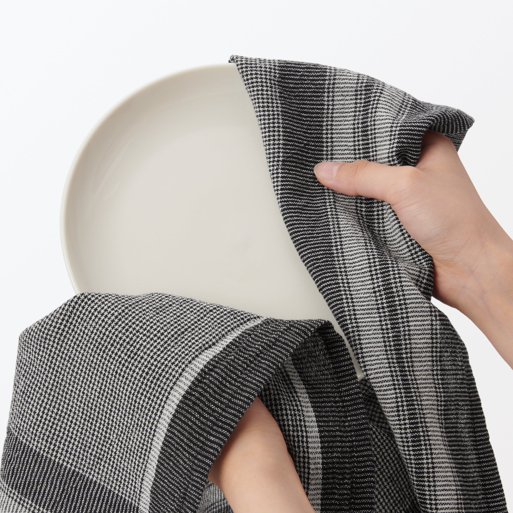 Indian Cotton Multipurpose Cloth - Black