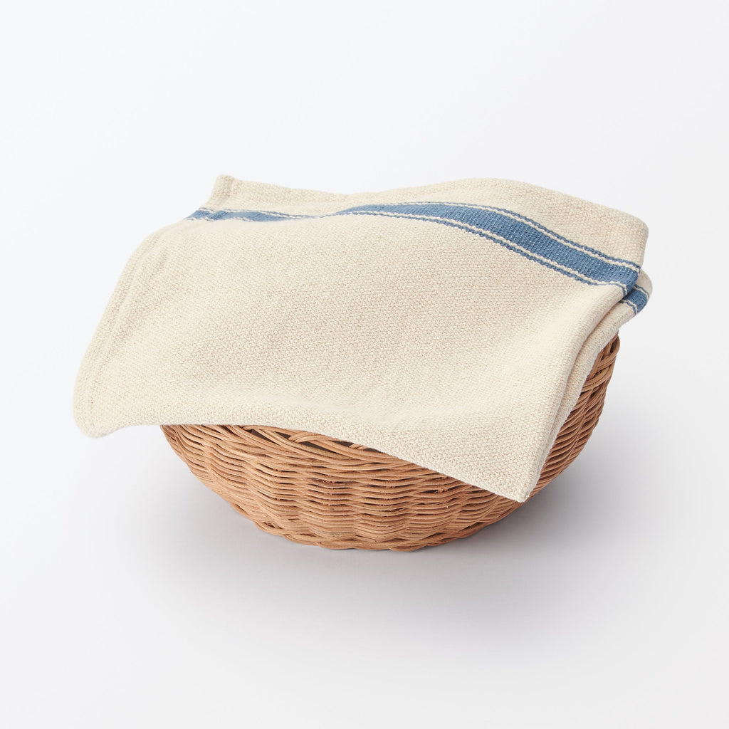 Low-Count Indian Cotton Multipurpose Cloth Striped Ends