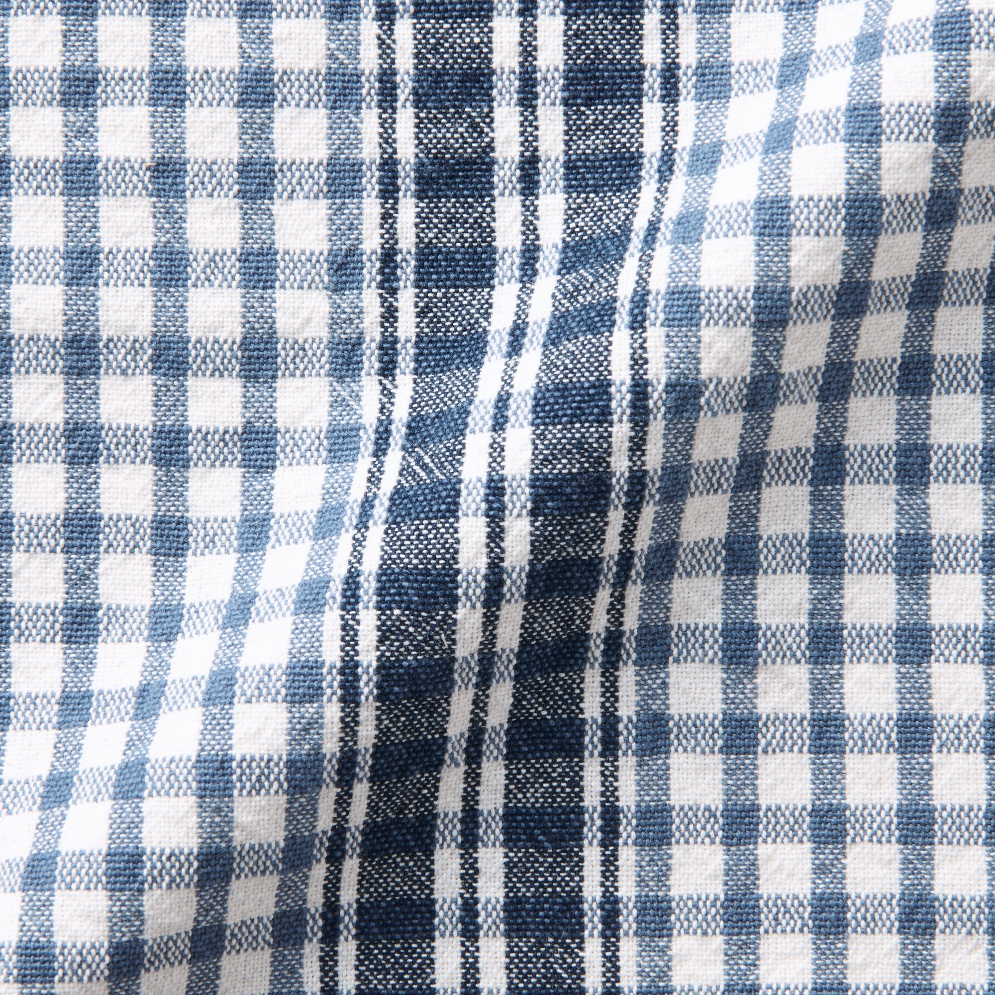 Indian Cotton Multipurpose Cloth - Blue Check