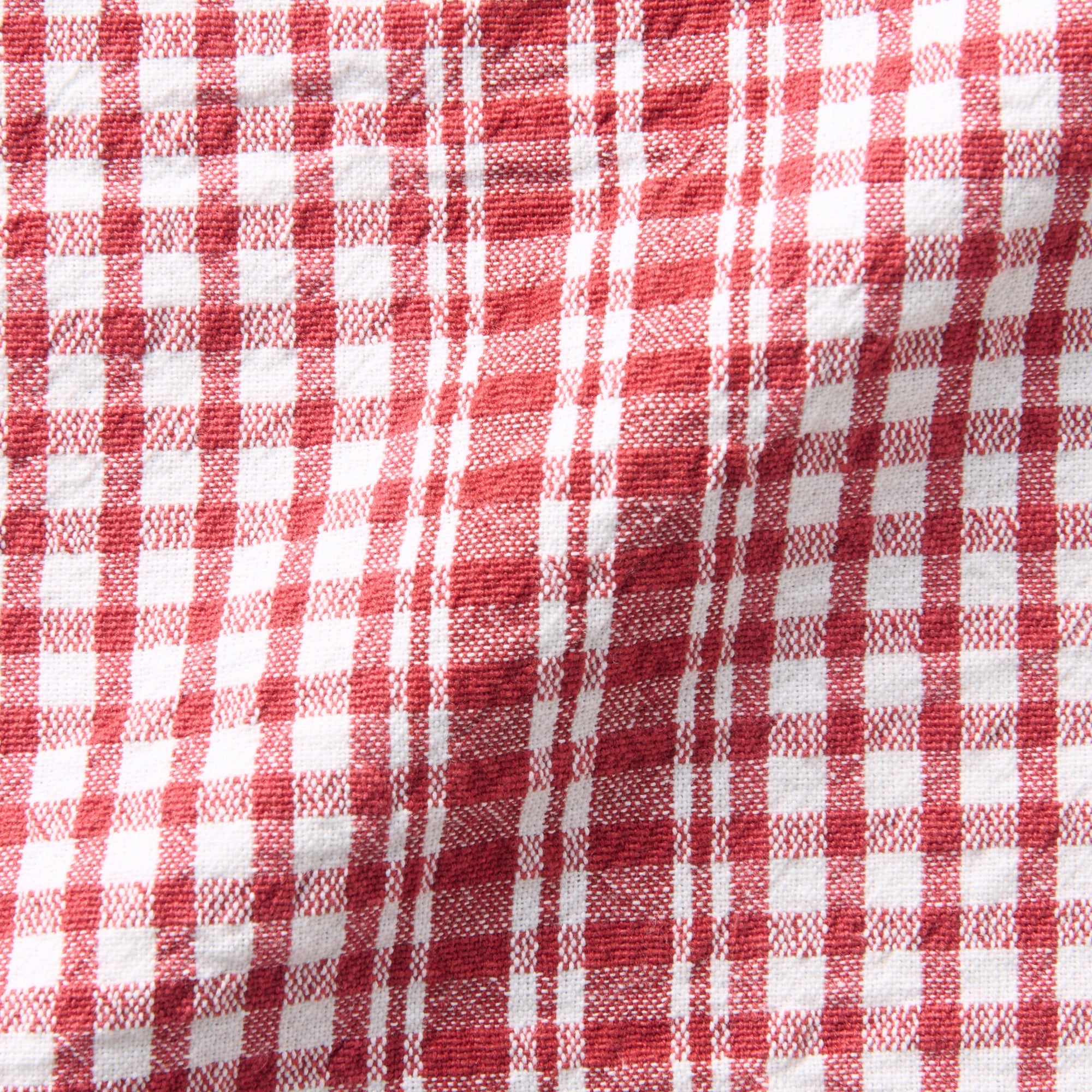 Indian Cotton Multipurpose Cloth - Red Check