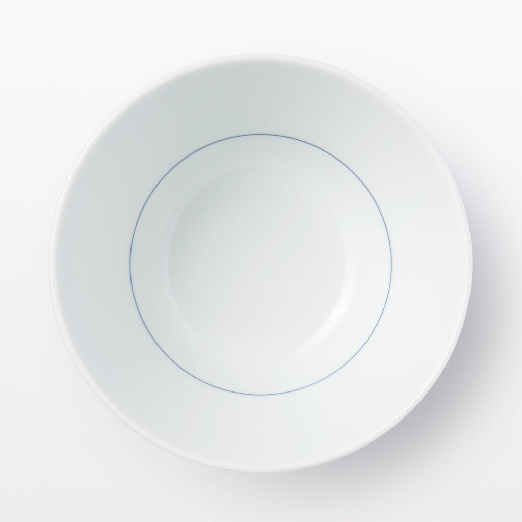 Hasami Ware Rice Bowl - Stripes Pattern