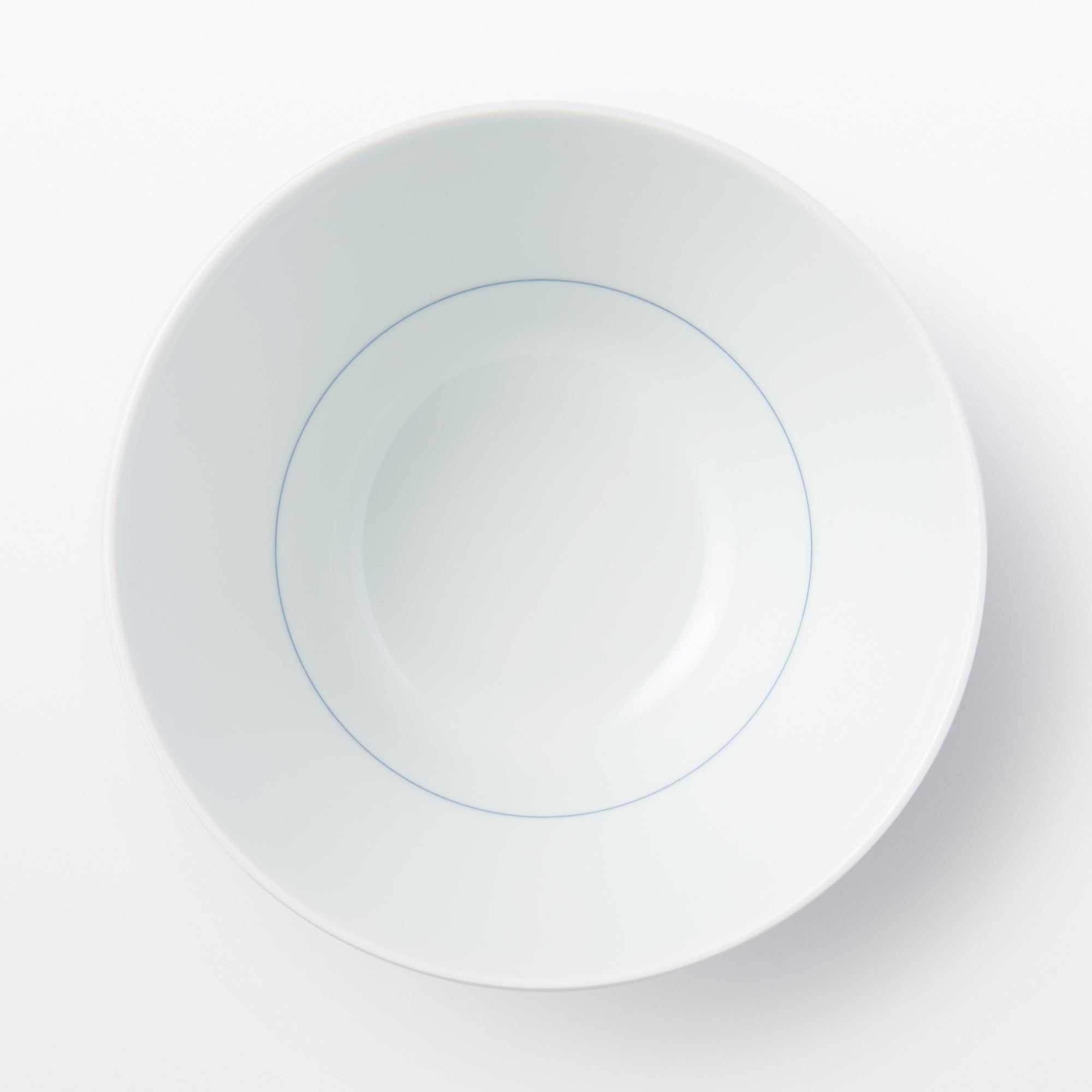 Hasami Ware Rice Bowl - Horizontal Stripes Pattern