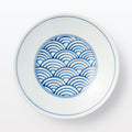 Hasami Ware Small Plate - Wave Pattern