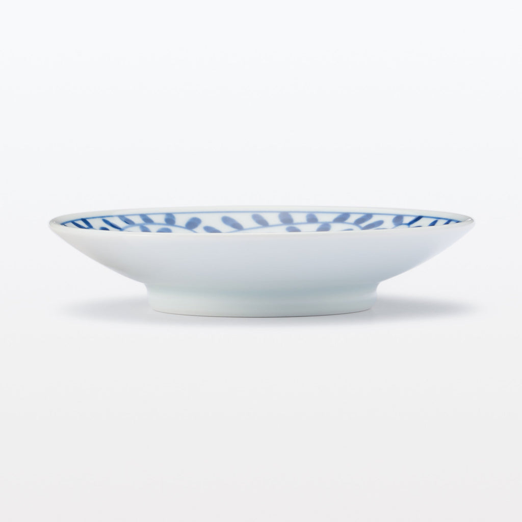 Hasami Ware Small Plate - Arabesque Pattern
