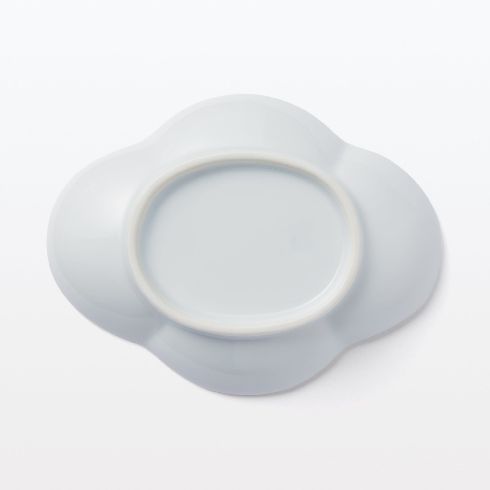 Hasami Ware Lucky Small Plate - Flowering Quince - White