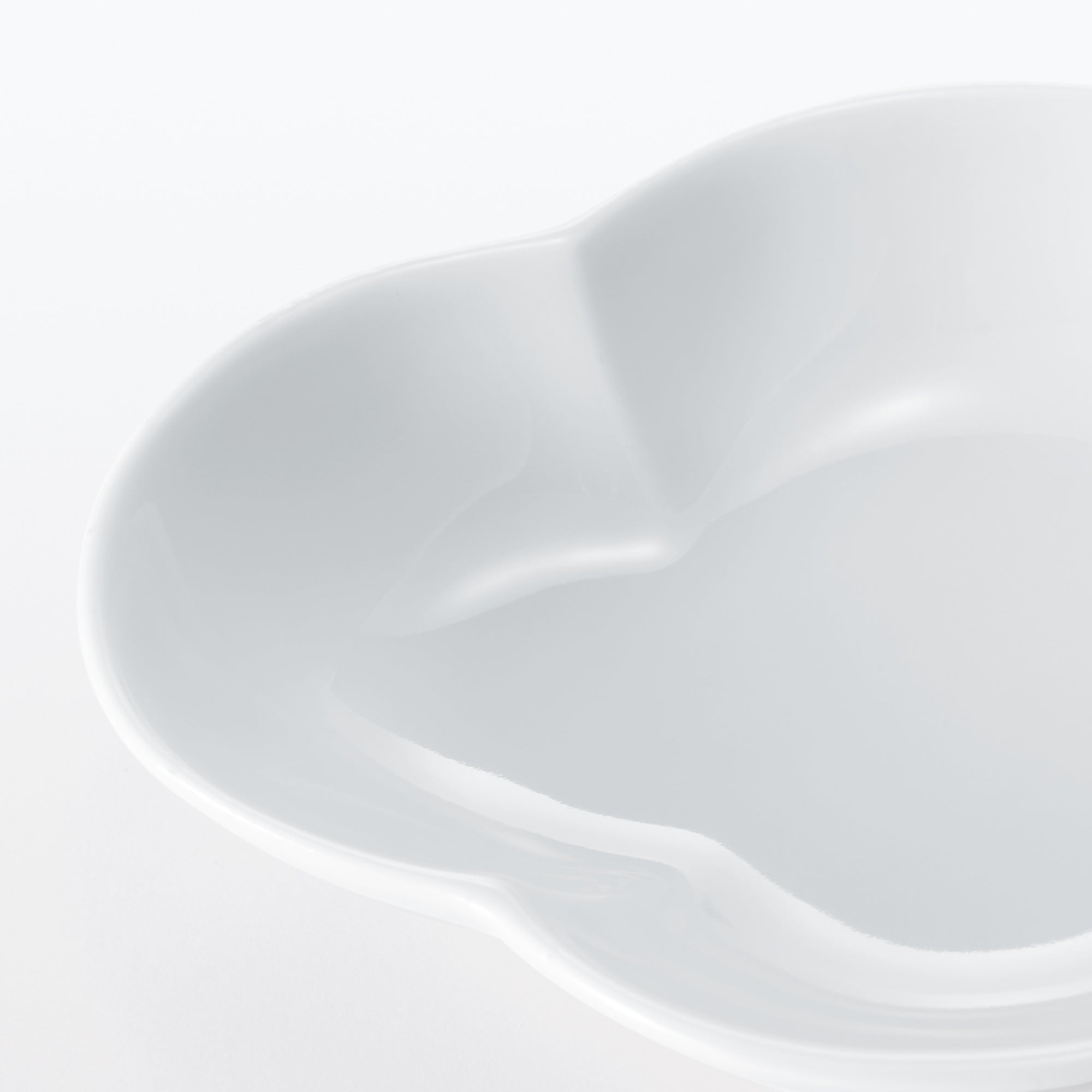 Hasami Ware Lucky Small Plate - Flowering Quince - White