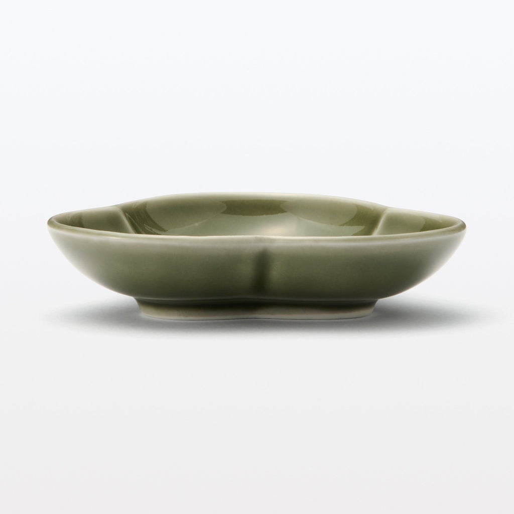 Hasami Ware Lucky Small Plate - Pine - Pine Green