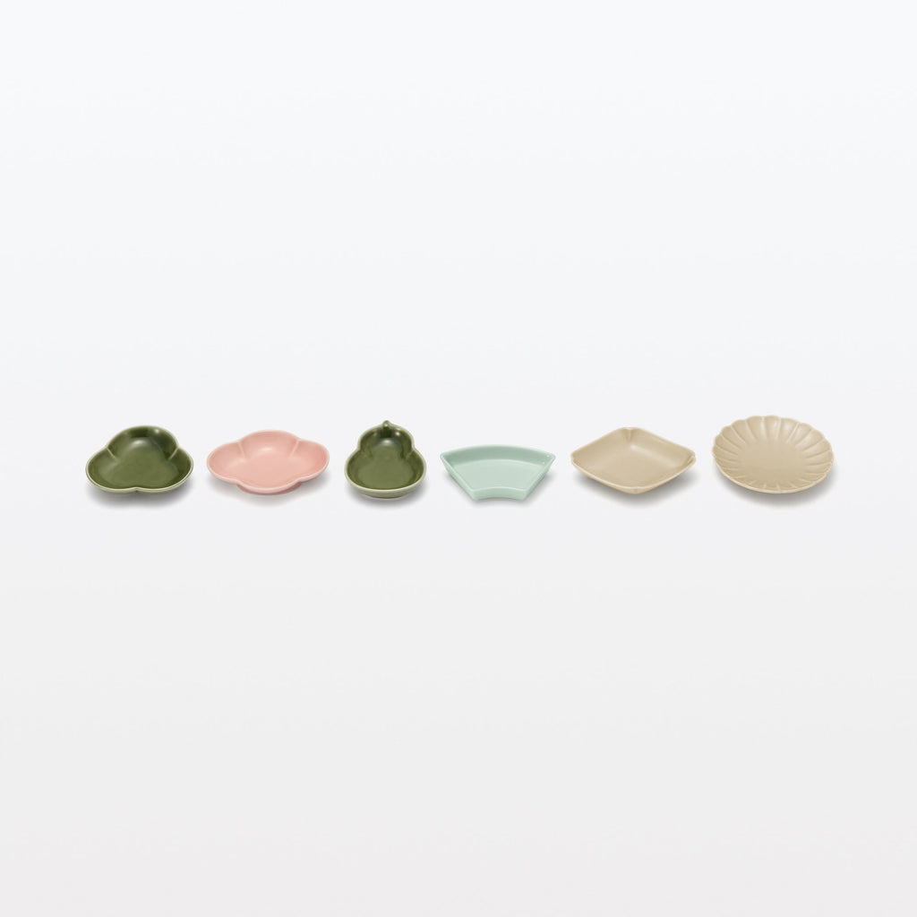 Hasami Ware Lucky Small Plate - Gourd - Pine Green