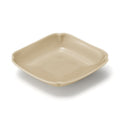 Hasami Ware Lucky Small Plate - Diamond - Steamed Chestnut