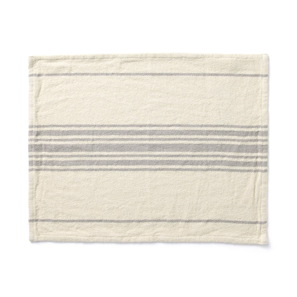 Low-Count Indian Cotton Placemat Center Striped
