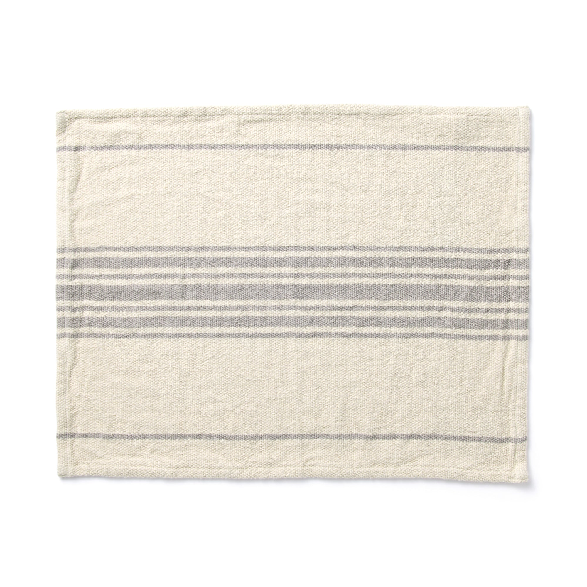 Low-Count Indian Cotton Placemat Center Striped