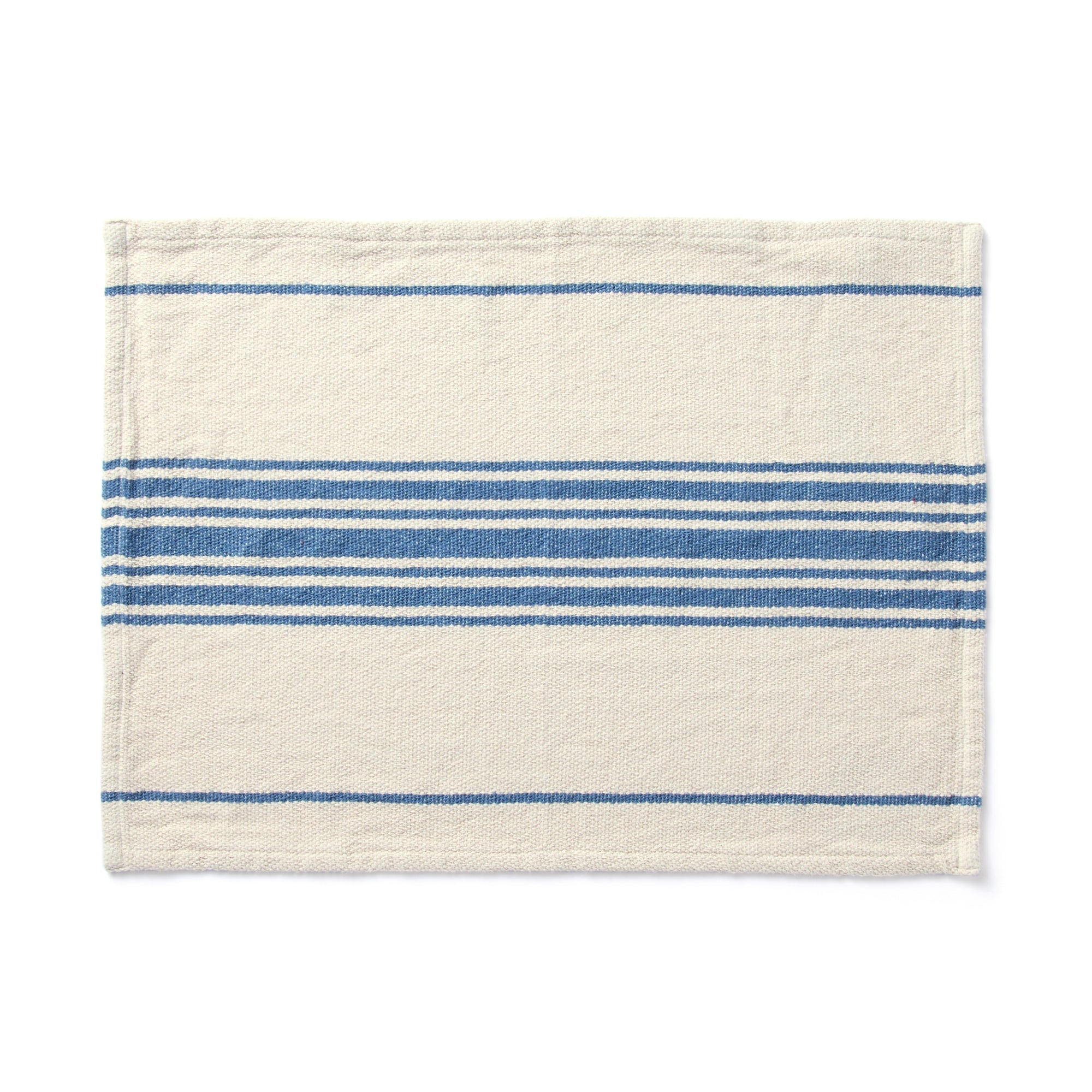 Low-Count Indian Cotton Placemat Center Striped