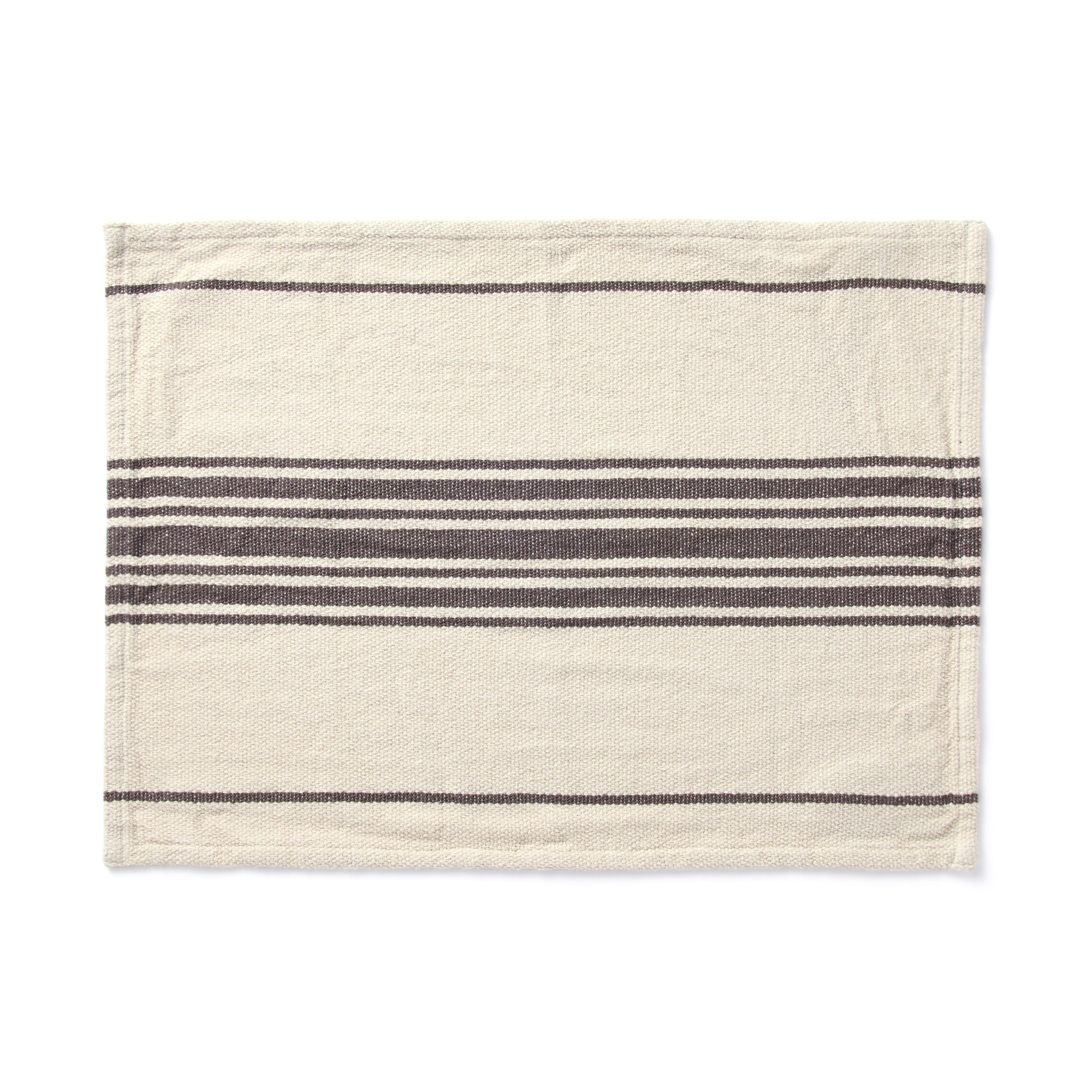 Low-Count Indian Cotton Placemat Center Striped