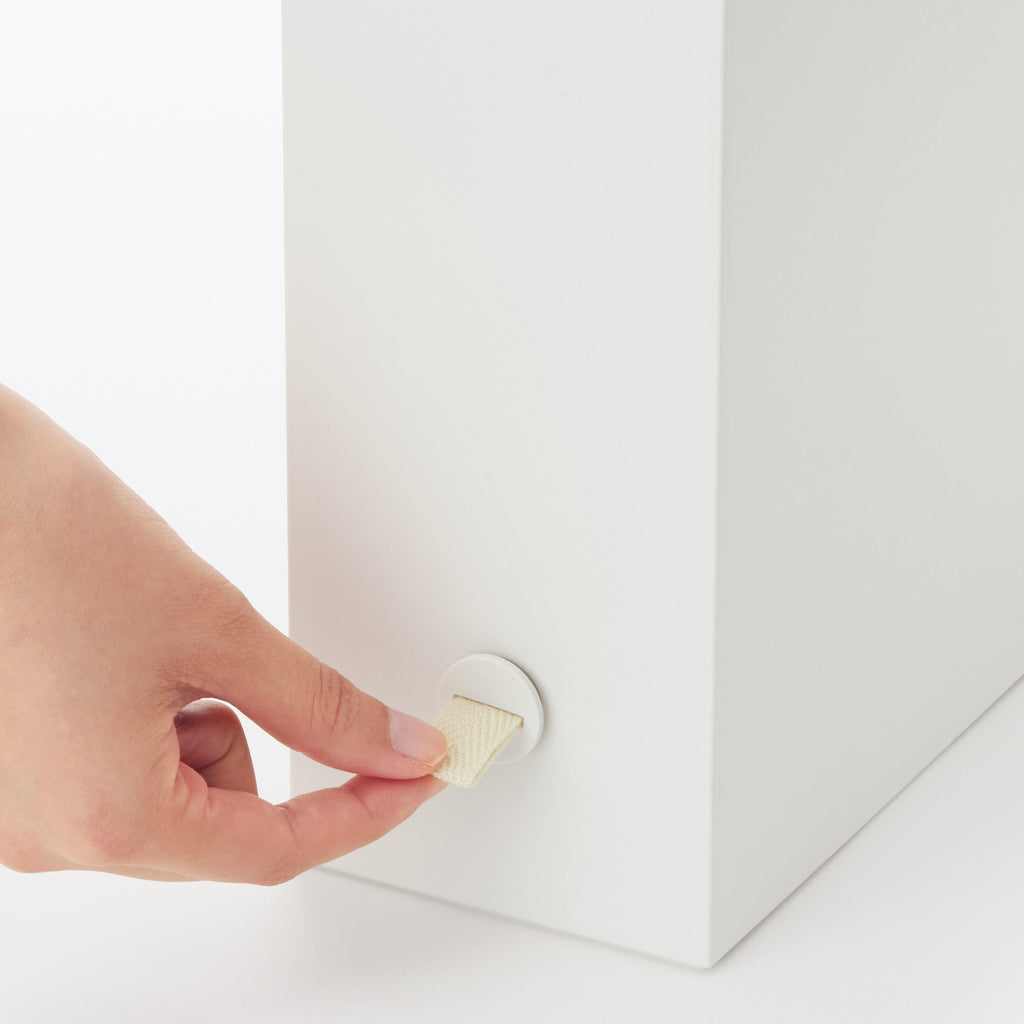 Polypropylene File Box Handle - Natural 3 Pack