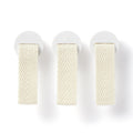 Polypropylene File Box Handle - Natural 3 Pack