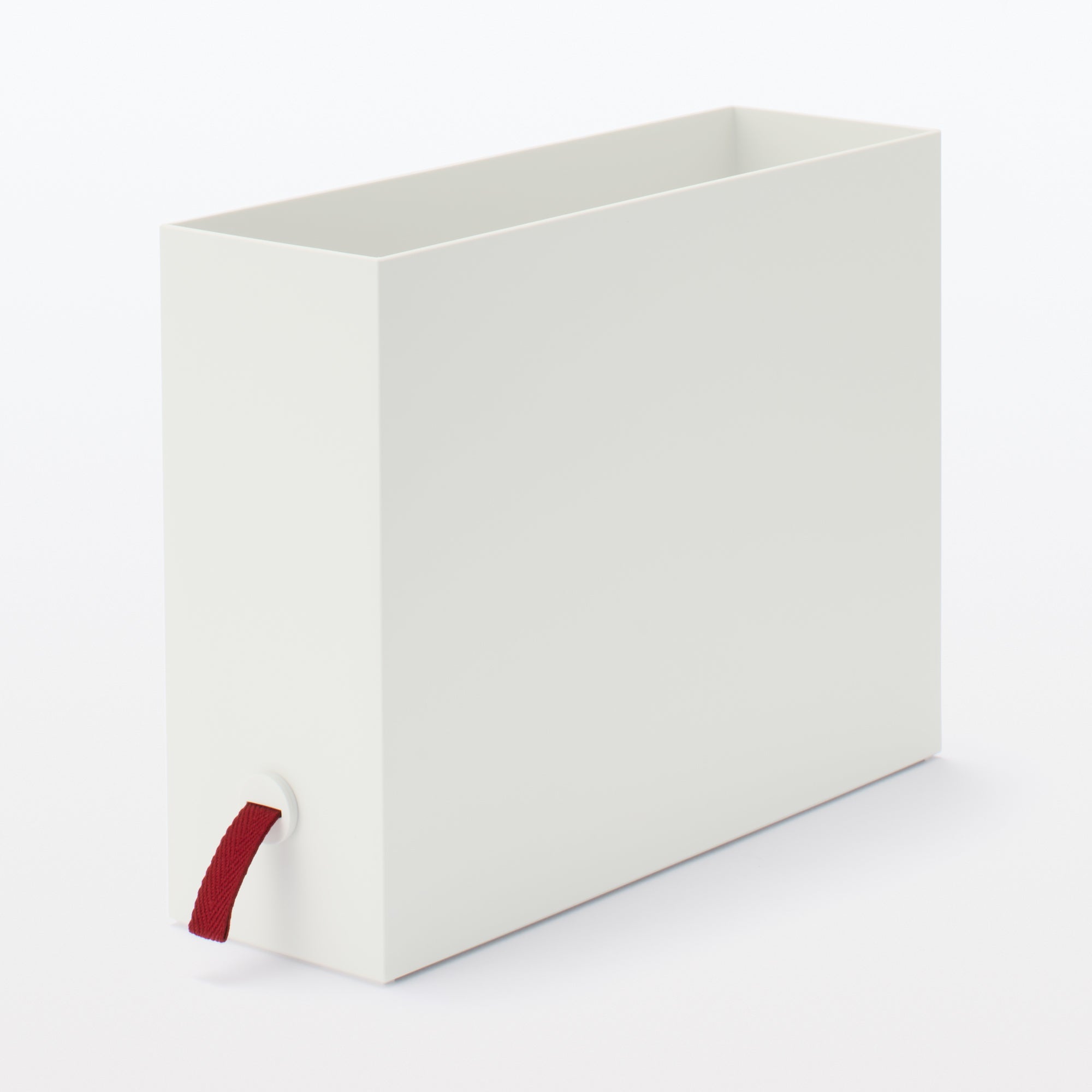 Polypropylene File Box Handle - Burgundy 3 Pack